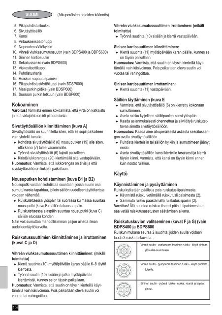 BlackandDecker Pistola A Spruzzo- Bdps600 - Type 1 - Instruction Manual (Europeo)