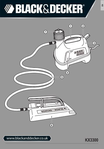 BlackandDecker Raschia Carta Parati- Kx3300 - Type 1-2 - Instruction Manual (Inglese)