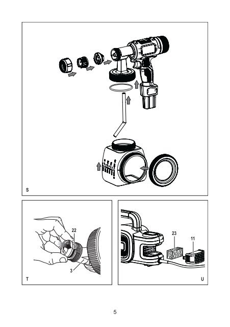 BlackandDecker Pistola A Spruzzo- Hvlp400 - Type 1 - Instruction Manual (Ungheria)