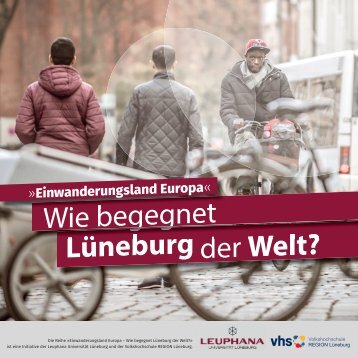 Broschüre Veranstaltungsreihe "Einwanderungsland Europa"