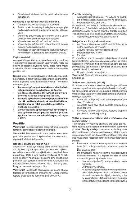 BlackandDecker Trapano Senza Cavo- Epc146 - Type H1 - Instruction Manual (Slovacco)