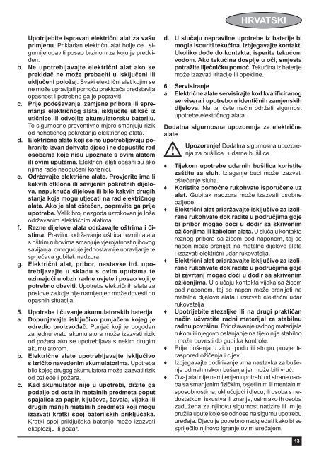 BlackandDecker Trapano Senza Cavo- Epc146 - Type H1 - Instruction Manual (Balcani)