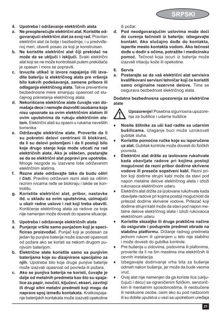 BlackandDecker Trapano Senza Cavo- Epc146 - Type H1 - Instruction Manual (Balcani)