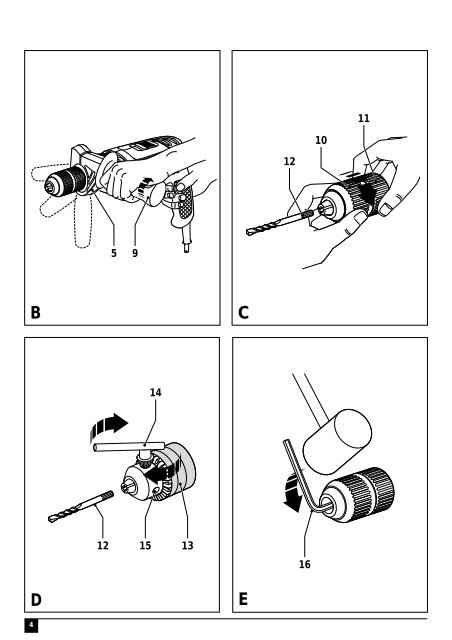 BlackandDecker Trapano- Kr531 - Type 1 - Instruction Manual