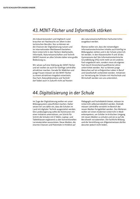 Gemeinsam. Zukunft. Schaffen. - Das Regierungsprogramm der CDU Baden-Württemberg 2016 - 2021.