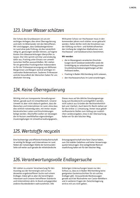 Gemeinsam. Zukunft. Schaffen. - Das Regierungsprogramm der CDU Baden-Württemberg 2016 - 2021.