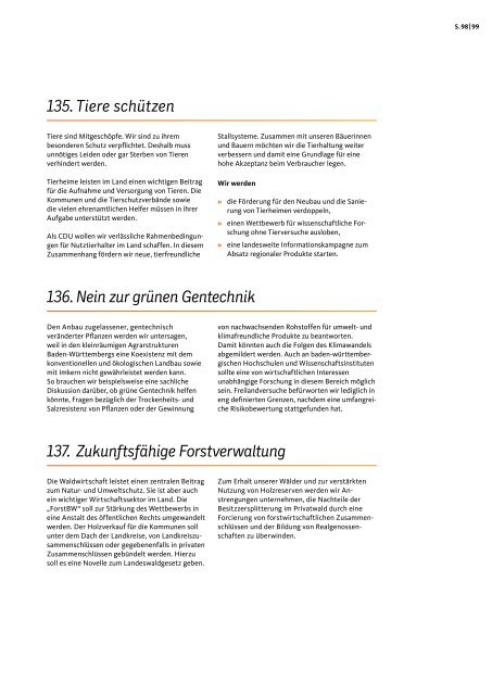 Gemeinsam. Zukunft. Schaffen. - Das Regierungsprogramm der CDU Baden-Württemberg 2016 - 2021.