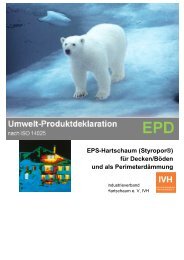 EPS-Hartschaum (Styropor®) für Decken/Böden und als ...