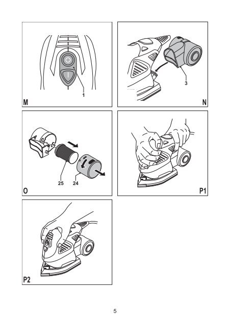 BlackandDecker Sabbiatrice Orbitale- Ka272 - Type 1 - Instruction Manual (Turco)