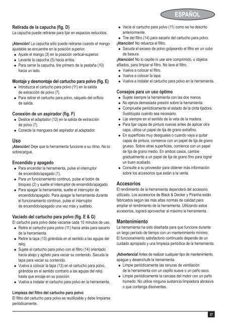BlackandDecker Sabbiatric A Cinghia- Ka88 - Type 1 - 2 - Instruction Manual (Europeo)