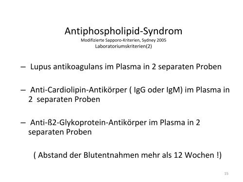 Wiederholter Spontanabort