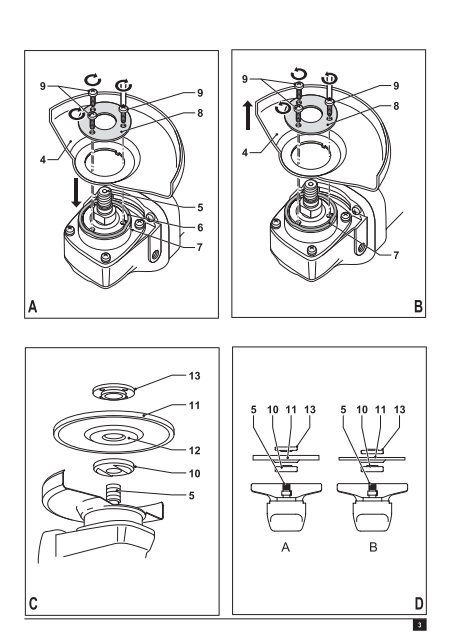 BlackandDecker Smerigliatrice Angolare Piccola- Cd110 - Type 3 - Instruction Manual (Inglese)