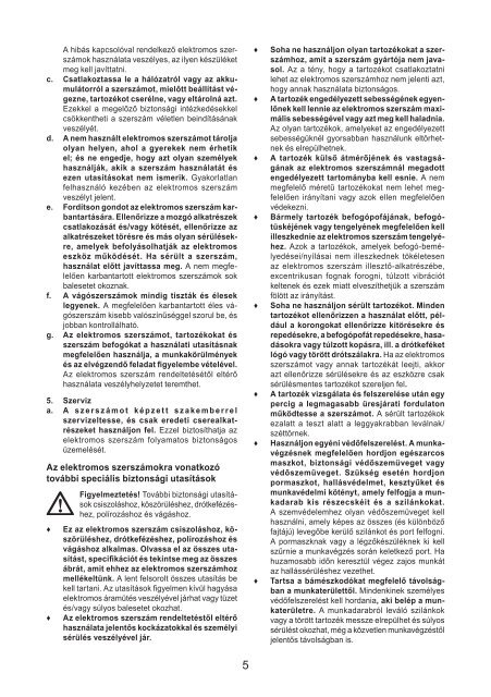 BlackandDecker Smerigliatrice Angolare Piccola- Cd105 - Type 4 - Instruction Manual (Ungheria)