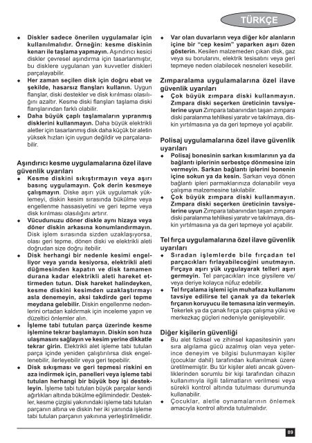 BlackandDecker Smerigliatrice Angolare Piccola- Kg900 - Type 3 - Instruction Manual (Europeo Orientale)