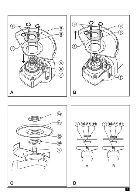 BlackandDecker Smerigliatrice Angolare Piccola- Cd115 - Type 4 - Instruction Manual (Europeo Orientale)