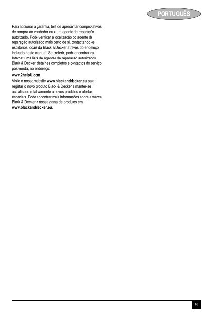 BlackandDecker Smerigliatrice Angol- Ast15 - Type 2 - Instruction Manual (Europeo)
