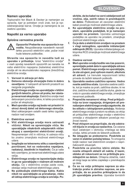 BlackandDecker Pistola Termica- Kx1692 - Type 1 - Instruction Manual (Balcani)