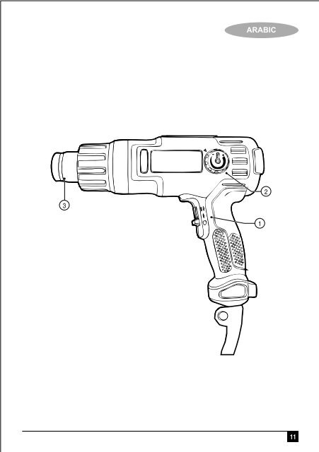BlackandDecker Pistola Termica- Kx2200 - Type 1 - Instruction Manual (Inglese - Arabo)
