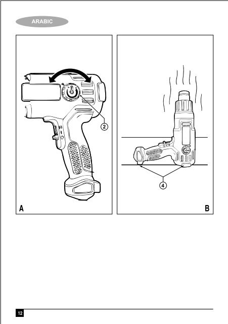 BlackandDecker Pistola Termica- Kx2200 - Type 1 - Instruction Manual (Inglese - Arabo)