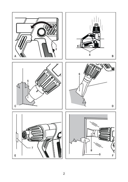 BlackandDecker Pistola Termica- Kx2001 - Type 1 - Instruction Manual (Ungheria)