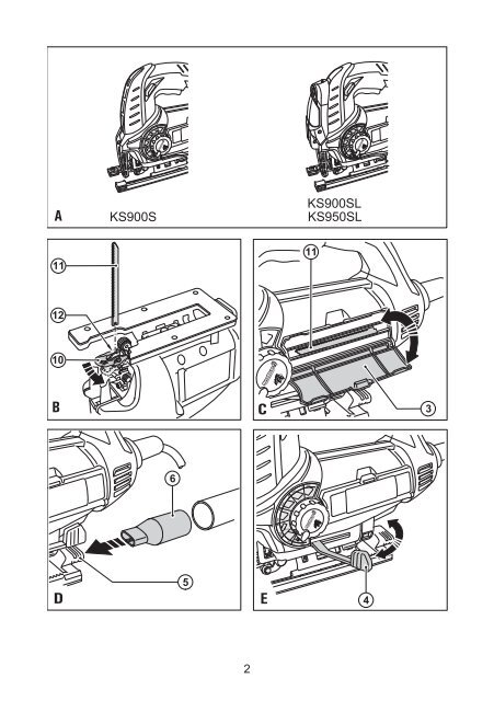 BlackandDecker Maschera Da Taglio- Ks900s(K) - Type 1 - Instruction Manual (Romania)