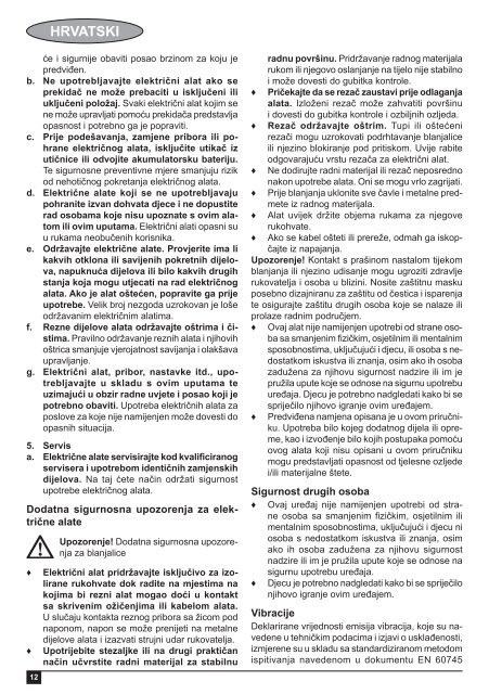 BlackandDecker Piallatrice- Kw712 - Type 2 - Instruction Manual (Balcani)