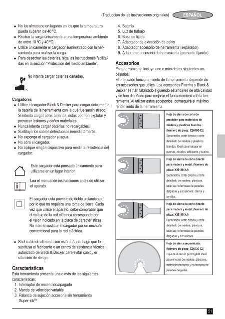 BlackandDecker Utensile Multifunzione- Hpl108 - Type H1 - Instruction Manual (Europeo)