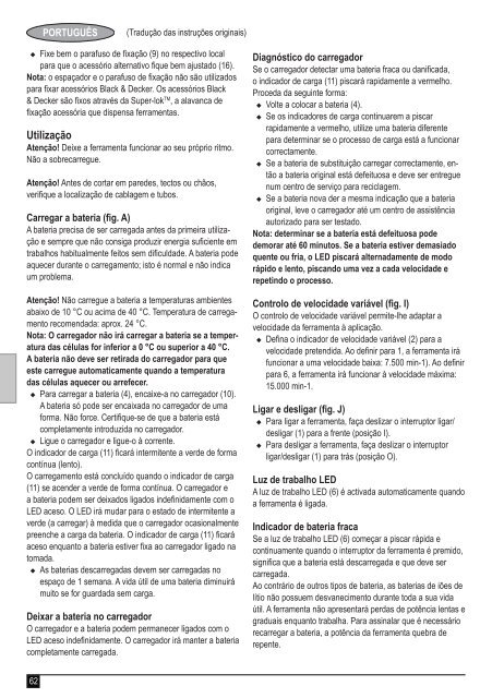 BlackandDecker Utensile Multifunzione- Hpl108 - Type H1 - Instruction Manual (Europeo)