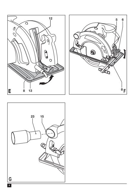 BlackandDecker Sega Circolare- Cd601 - Type 3 - Instruction Manual (Europeo Orientale)