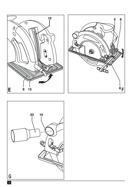 BlackandDecker Sega Circolare- Cd602 - Type 2 - Instruction Manual (Europeo)