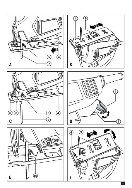 BlackandDecker Maschera Da Taglio- Ks500 - Type 1 - Instruction Manual (Balcani)