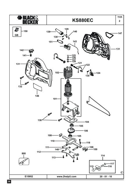 BlackandDecker Sega Taglio- Ks880ec - Type 2 - Instruction Manual (Balcani)