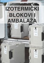 20 IZOTERMIČKI BLOKOVI I AMBALAŽA