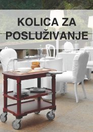 23 KOLICA ZA POSLUŽIVANJE