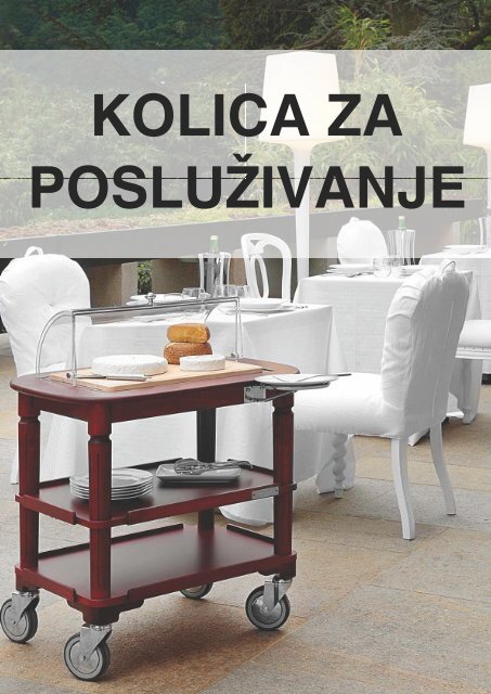 23 KOLICA ZA POSLUŽIVANJE