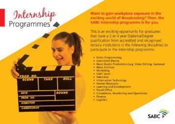 Internship Programmes