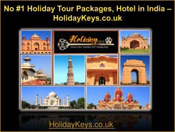 No #1 Holiday Tour Packages, Hotel in india - HolidayKeys.co.uk