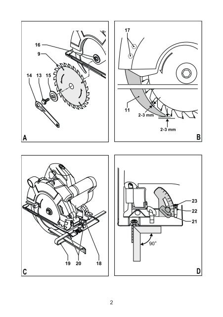 BlackandDecker Sega Circolare- Ks1500l - Type 1 - Instruction Manual (Czech)