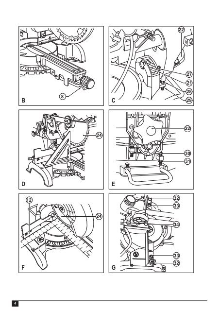 BlackandDecker Sega Taglio Angolare- Sms216 - Type 1 - Instruction Manual (Europeo Orientale)