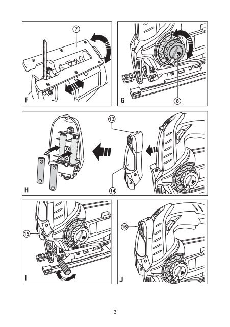 BlackandDecker Maschera Da Taglio- Ks950sl - Type 1 - Instruction Manual (Ungheria)