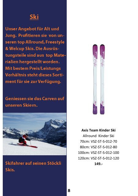 Vintoservices Winterkatalog 2015/16