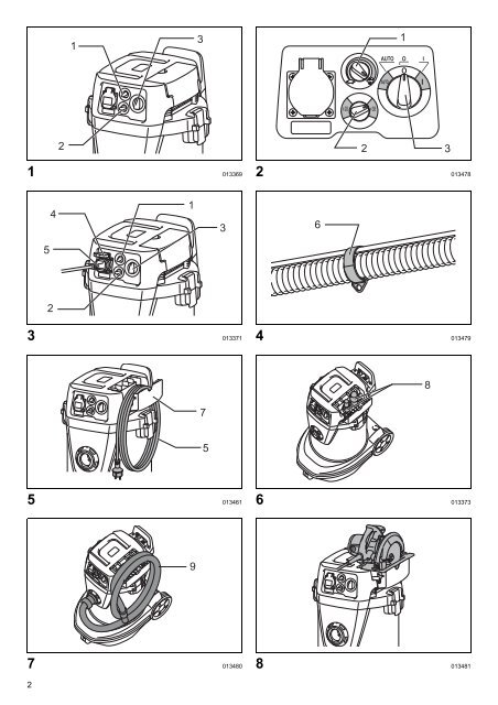 Makita ASPIRATORE - VC3211MX1 - Manuale Istruzioni