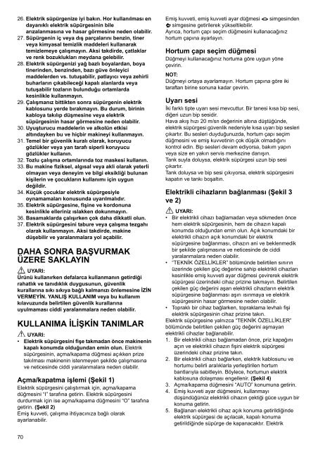 Makita ASPIRATORE - VC3211MX1 - Manuale Istruzioni