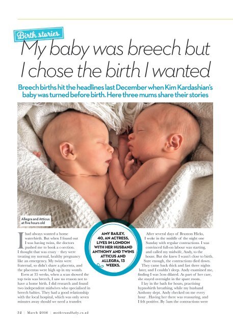 Mother&Baby March Issue