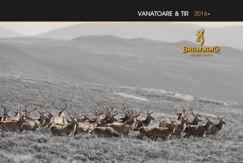 Browning Vanatoare si Tir 2016