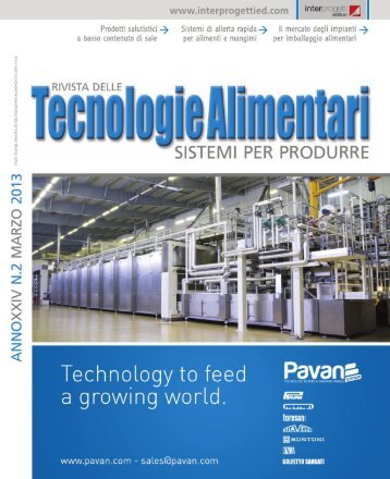 Tecnologie Alimentari 2 2013