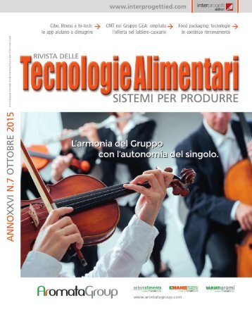 Tecnologie Alimentari 7 2015