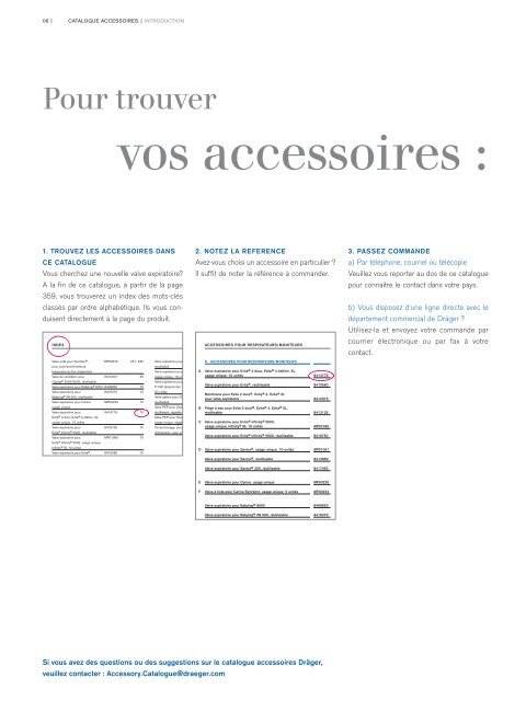 catalogue Accessoires 2012/2013