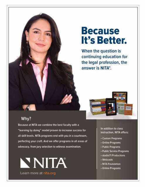 2016 NITA Publication Catalog