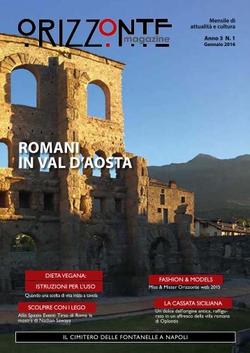 Orizzonte Magazine n°1 -2016
